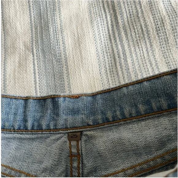 LF Carmar Tatiana Rhinestone Denim Shorts - Picture 9 of 11